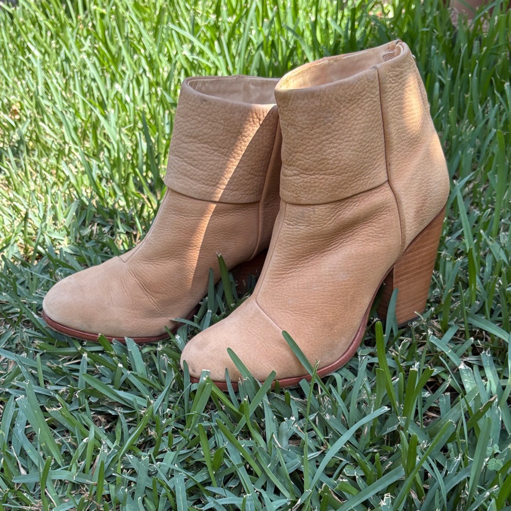 Rag & Bone Leather Newbury Boots EU 39 US 8